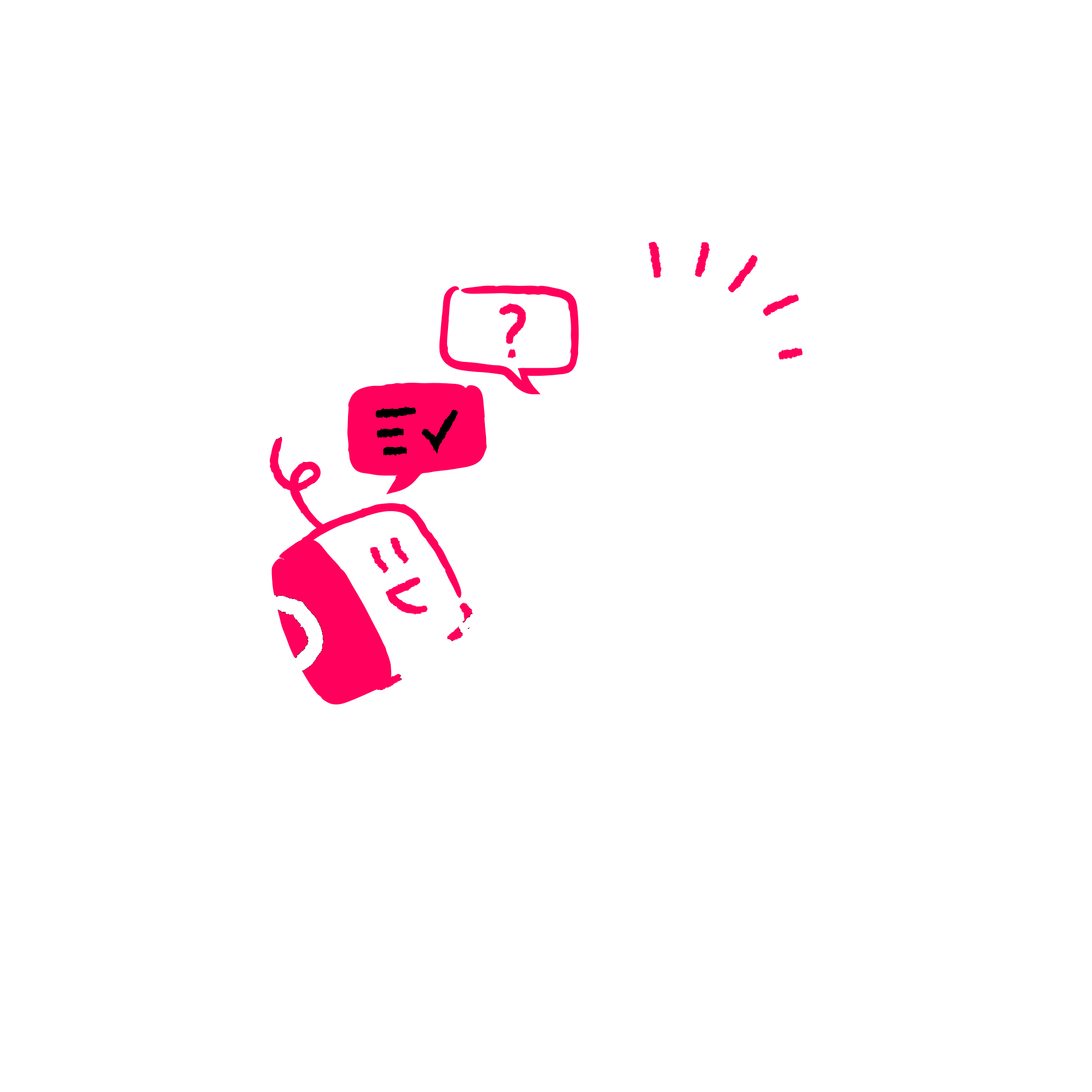 Digital Interaction Illustration