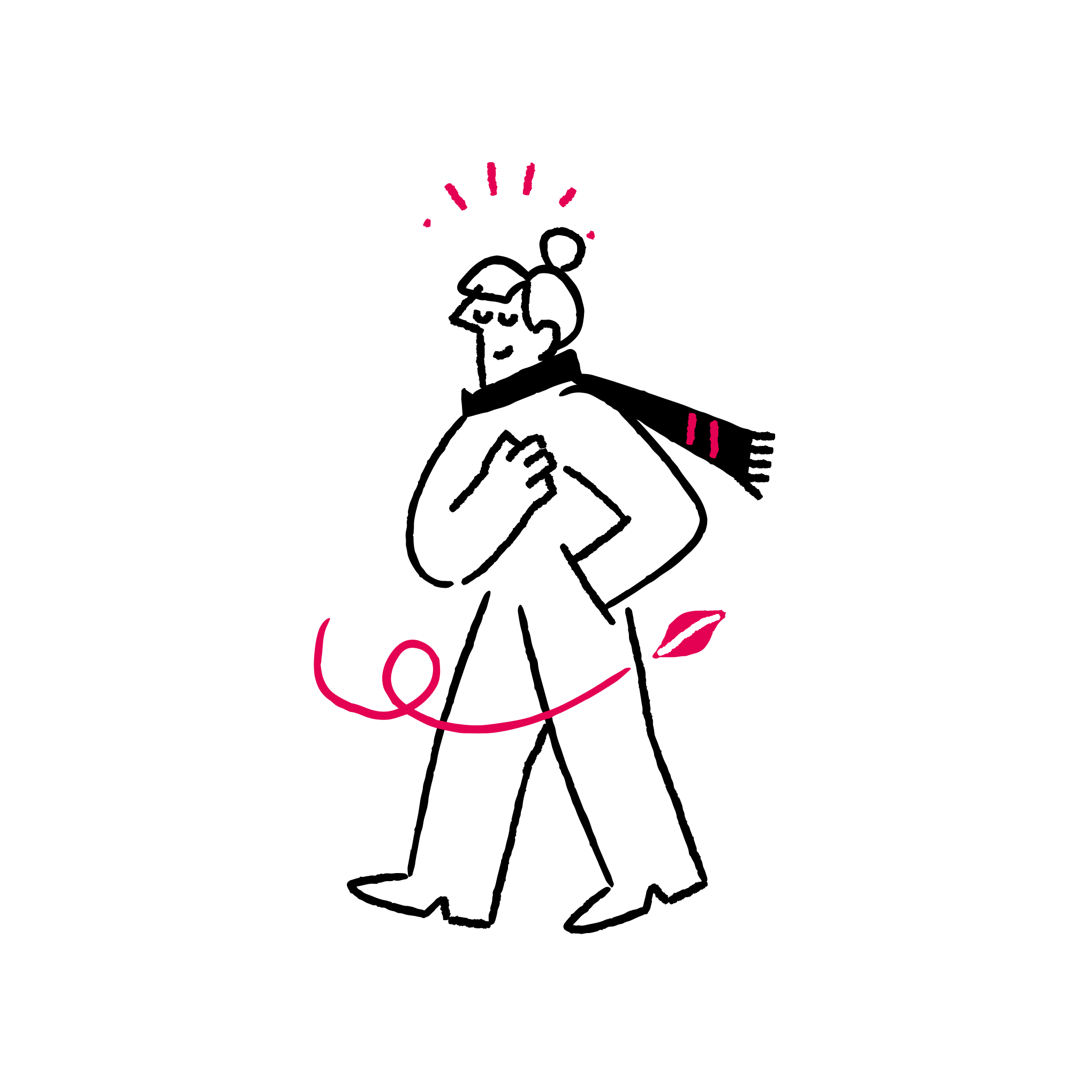 Walking Doodle